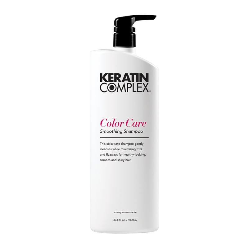 Keratin Complex Color Care Smoothing Shampoo, 33.8 oz-Poi?ma Salon