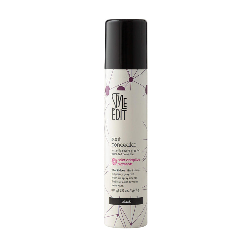Style Edit Root Concealer -Color Black - 2 oz-Poi?ma Salon